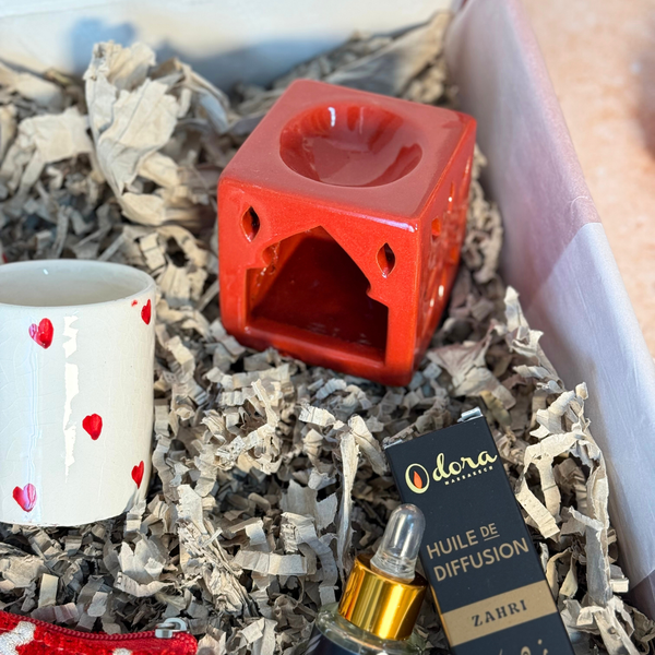 Coffret Cadeau Artisanal Tawada Rouge | Edition Valentine's Day