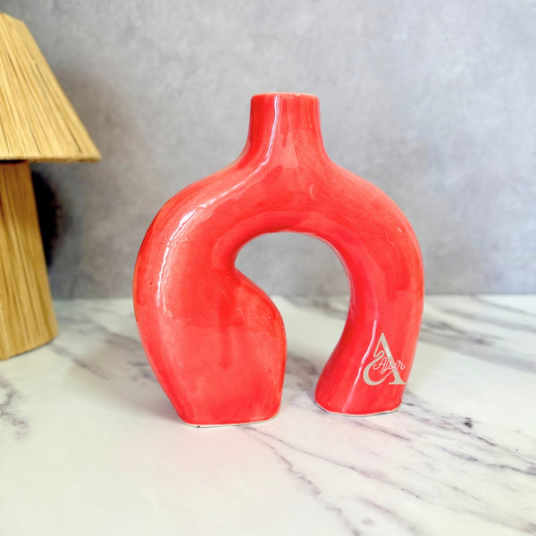 Vase artisanal Atlas vernis