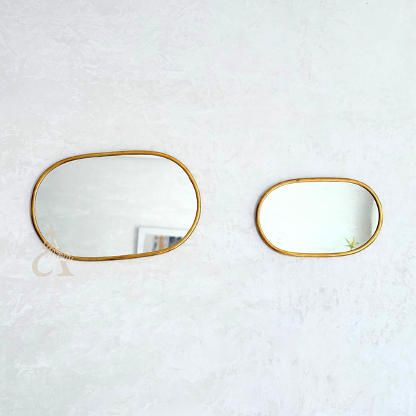 Miroir Tiniri Petit en laiton