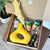 Coffret cadeau artisanal Tanara jaune poussin