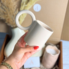 Coffret cadeau artisanal crème et beige