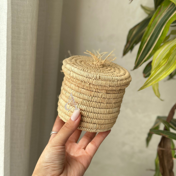 Panier Anouz avec couvercle petit