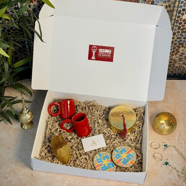 Coffret Cadeau RD Congo Prestige Rouge | Édition CAF 2025