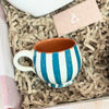 Coffret cadeau artisanal Tafoukt Bleu pétrole