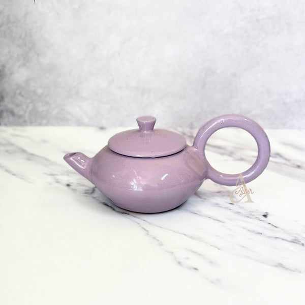 Théière en céramique émaillée