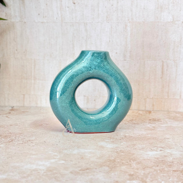 Vase artisanal Tafoukt vernis petit