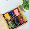 Coffret cadeau artisanal Tifrat – 6 verres colorés