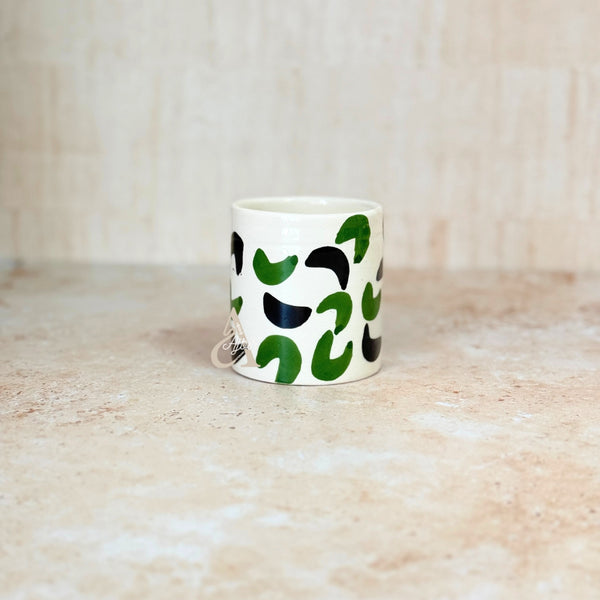 Tasse à café à motifs