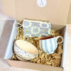 Coffret cadeau artisanal mini zellige gris