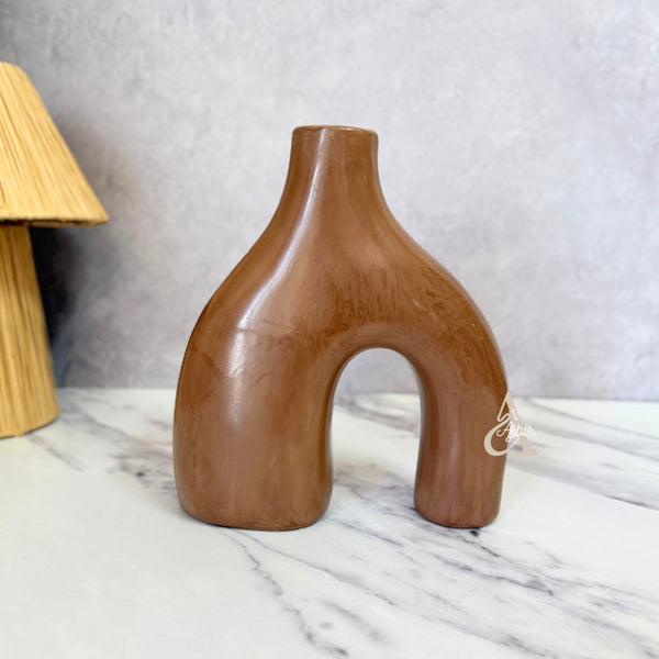 Vase artisanal Azul mat