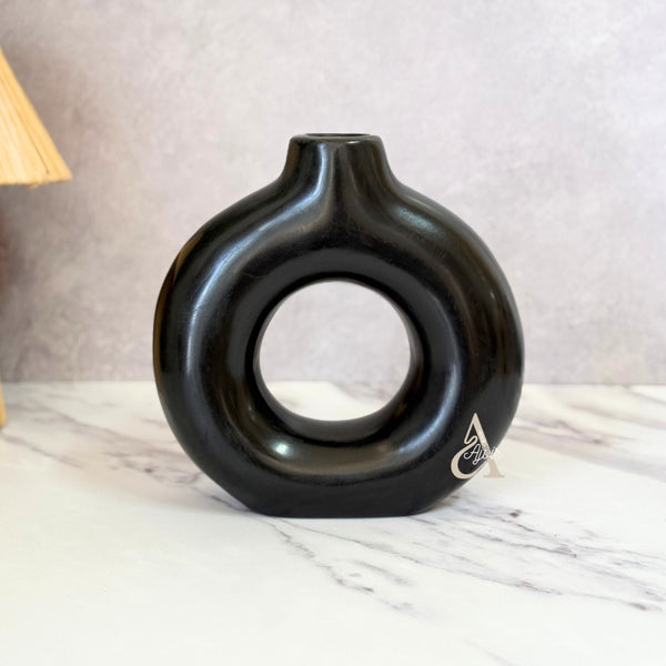 Vase artisanal Tafoukt moyen mat