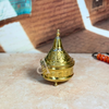 Tefour décoratif doré Amrid 9,5cm