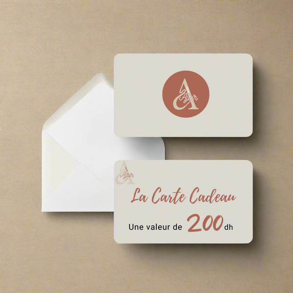 Carte cadeau Ajbir