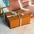 Boite prestige Terracota effet cuir 30cm/25cm/11cm