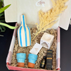 Coffret cadeau artisanal bleu Azur