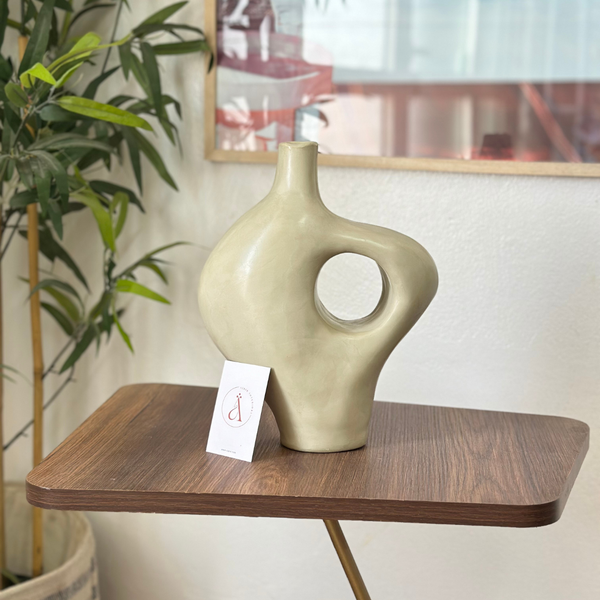 Vase artisanal Adrar mat petit