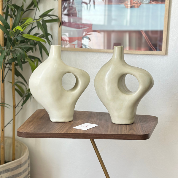 Vase artisanal Adrar mat petit