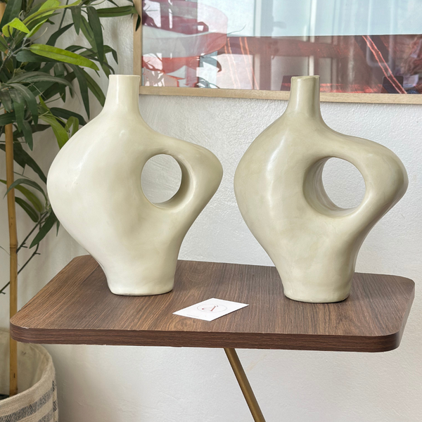 Vase artisanal Adrar mat petit