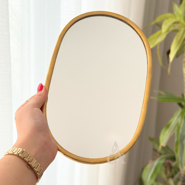 Miroir Tiniri Petit en laiton