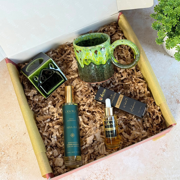 Coffret cadeau artisanal Tifawt Vert