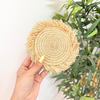 Sous-tasse en raphia
