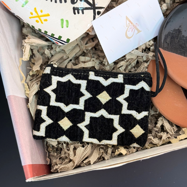Coffret cadeau artisanal Amazigh noir