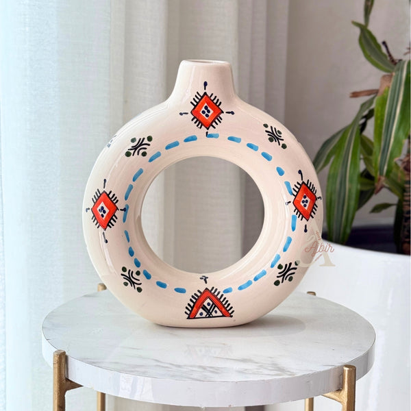 Vase artisanal Tafoukt Amazigh Ameqrane