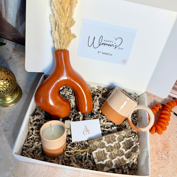 Coffret Cadeau artisanal Tanara Terracota | Édition Journée de la Femme