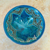 Grand Saladier Artisanal aux Motifs Nakch Marocain