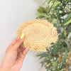Sous-tasse en raphia