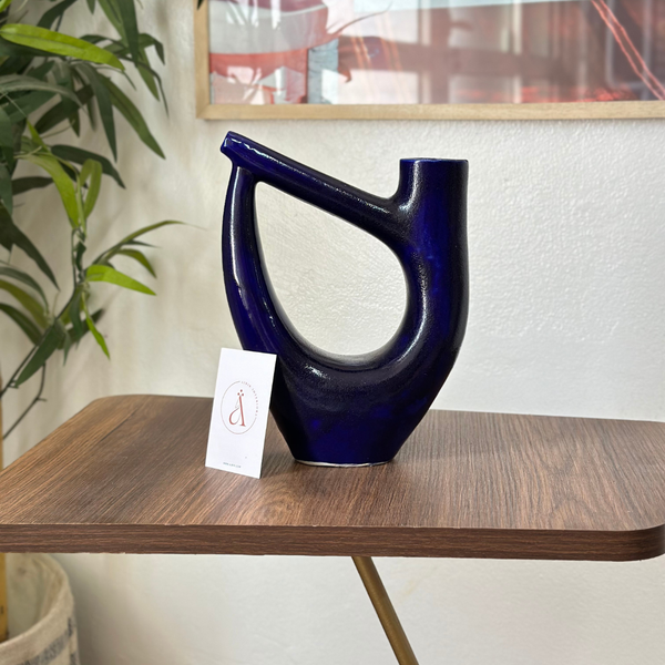 Vase Atbir en terre cuite vernis