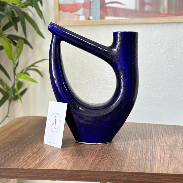 Vase Atbir en terre cuite vernis