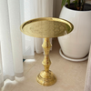 Table d'appoint artisanale 100% laiton doré