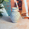 Vase artisanal bombé Kasbah Tazarine Gris