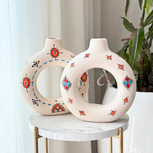 Vase artisanal Tafoukt Amazigh Ameqrane