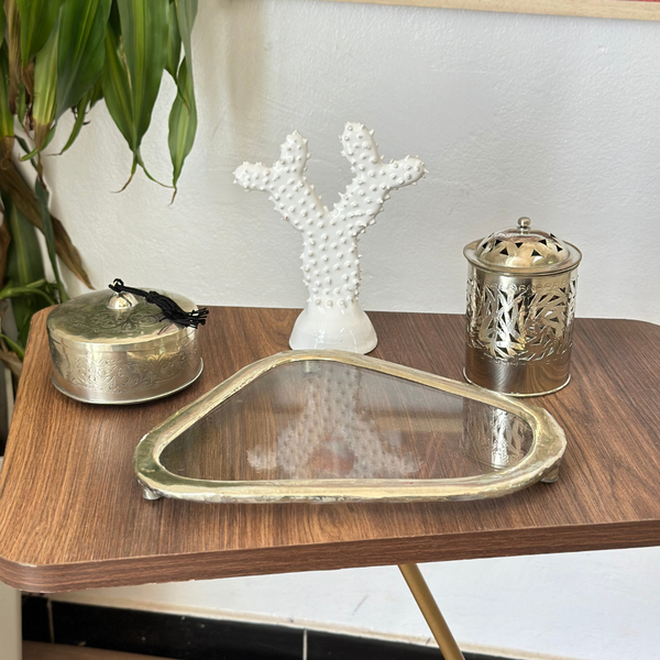 Pack déco artisanal cactus blanc