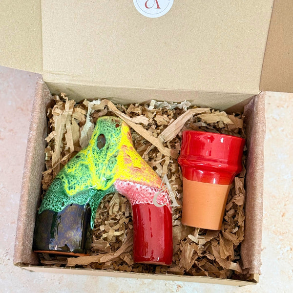 Coffret cadeau artisanal mini azul rouge
