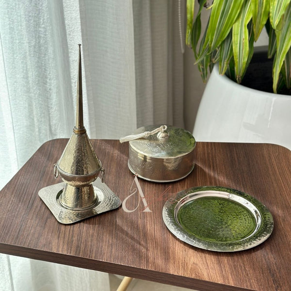 Mini aspersoir Mracha argenté 2 - Ajbir