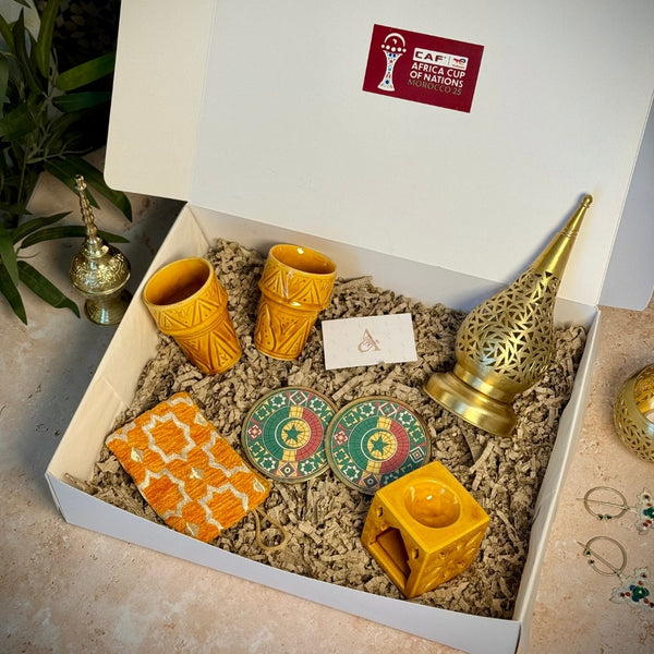 Coffret Cadeau Sénégal Soleil Doré – Édition CAN 2025