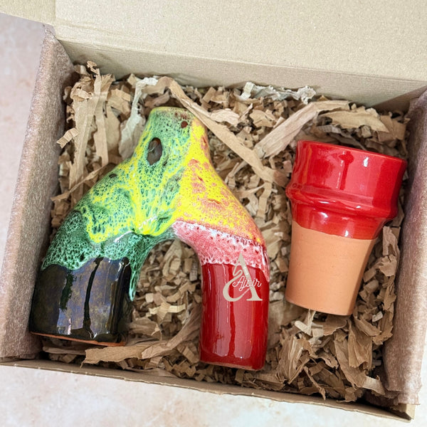 Coffret cadeau artisanal mini azul rouge