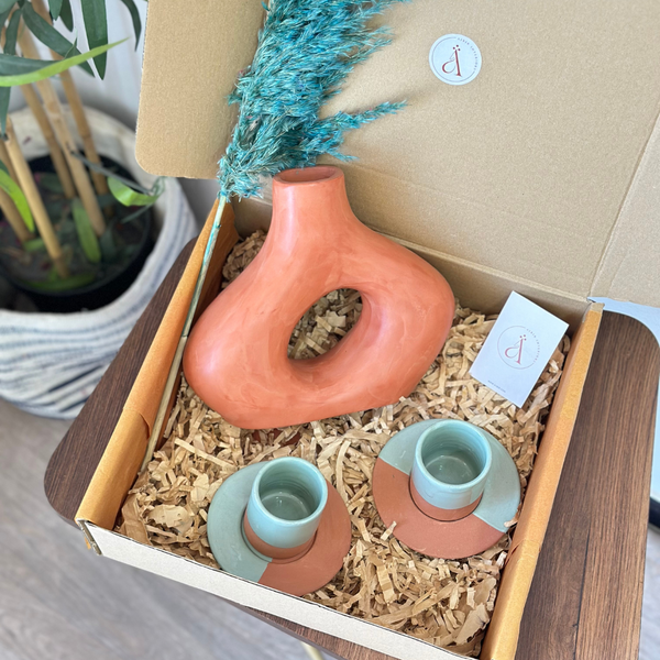 Coffret cadeau artisanal Medina terracota