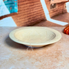 Assiette creuse Tizwelt crème 26cm