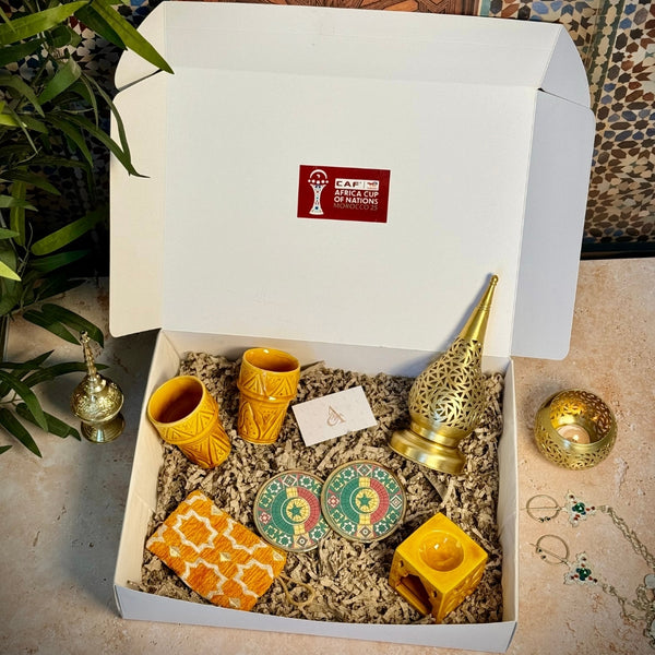 Coffret Cadeau Sénégal Soleil Doré – Édition CAN 2025