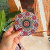 Pack 6 sous tasses Zellige rond multicolore