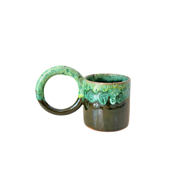 Mug vert bicolore - Ajbir