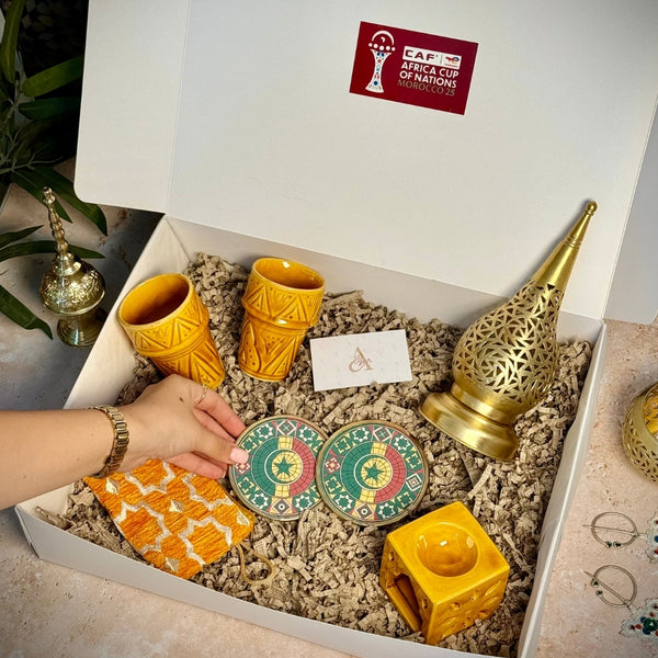 Coffret Cadeau Sénégal Soleil Doré – Édition CAN 2025