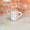 Mug ondulé rayé