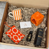 Coffret cadeau éclat tendre orange