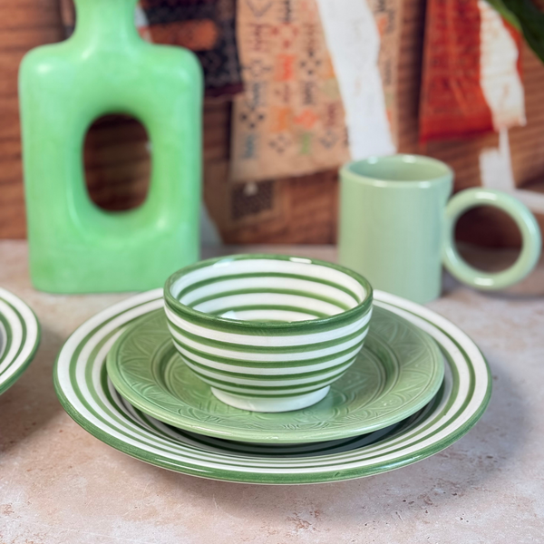 Coffret cadeau artisanal XL Riad vert pastel