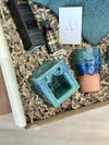 Coffret cadeau turquoise